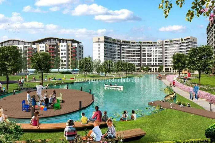 The relaxation areas in Sinpas Liva Turkuaz