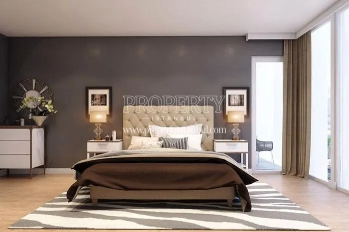 A bedroom in the S Life Ekspres project