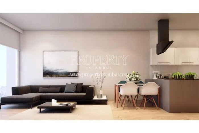 A living room in the S Life Ekspres project