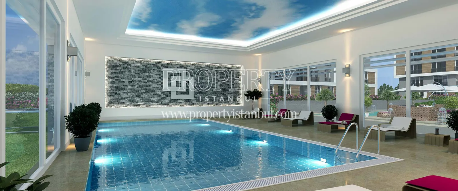 The swimming pool in Still Istanbul Comfort