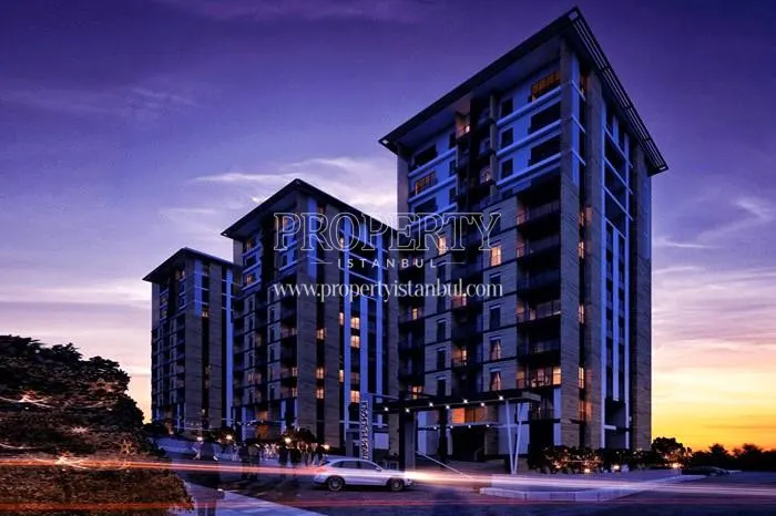 The 34 Halkali project at night