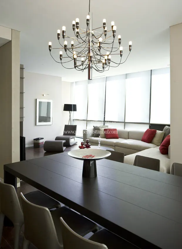 The living room in Trump tower