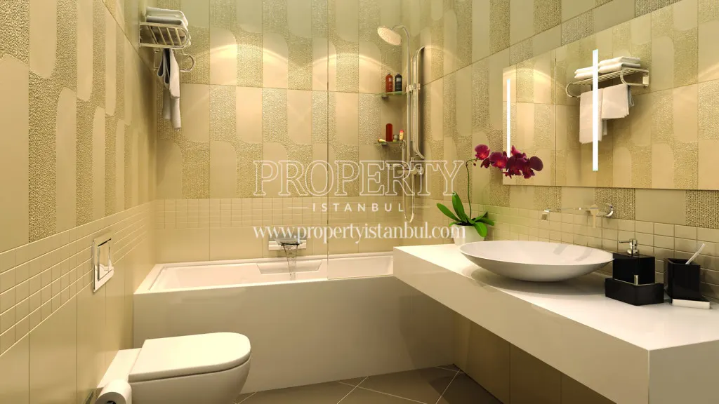 A bathroom in Vadi Kule