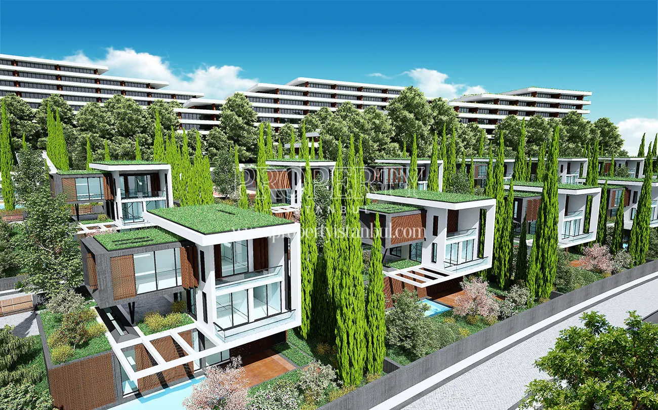 The villas in Zertuzlamarina