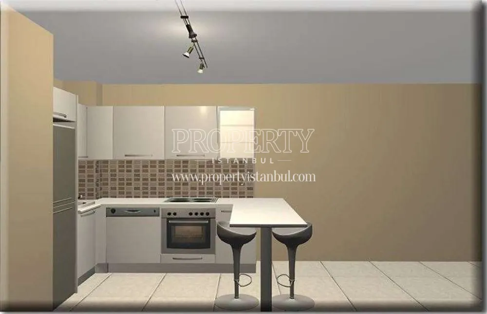 One of the kitchens in Aktan Terrace Suadiye