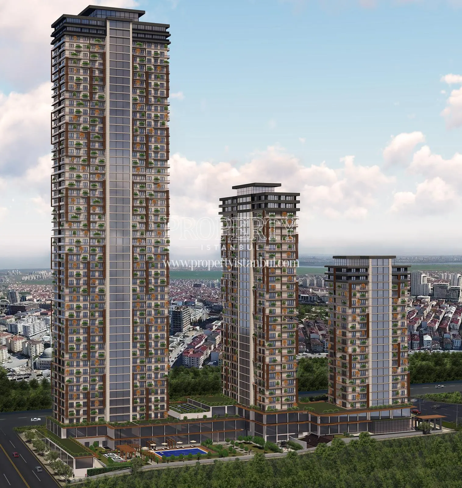 Trio Garden towers