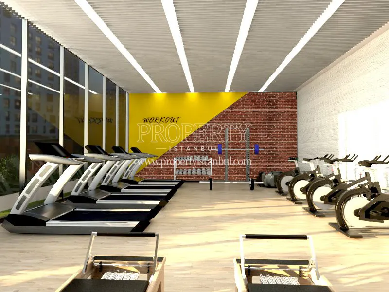 The gym in Trio Garden