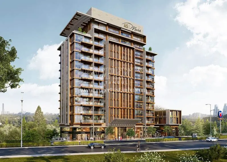 Modern design of the As Maslak block