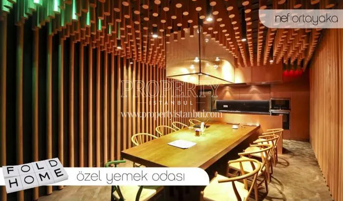 Private dining room in Nef Ortayaka