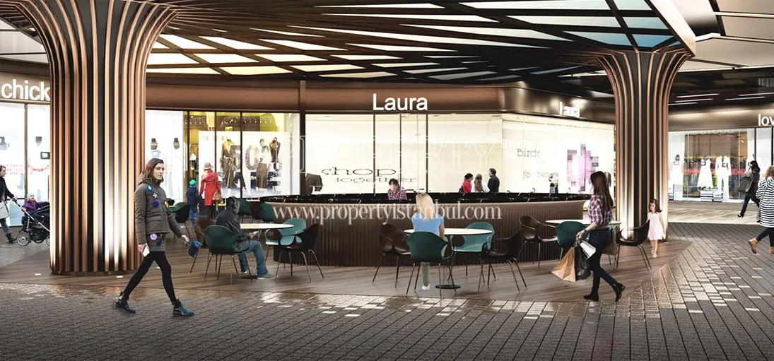 Shopping center in Nevbahar Uskudar