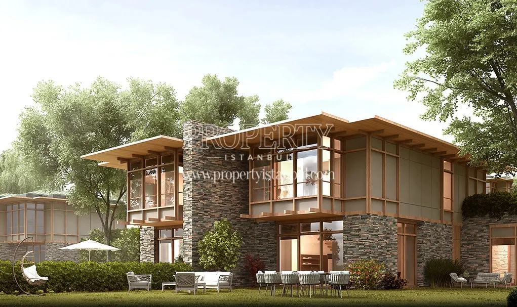 Twin villas in Dusler Vadisi Riva