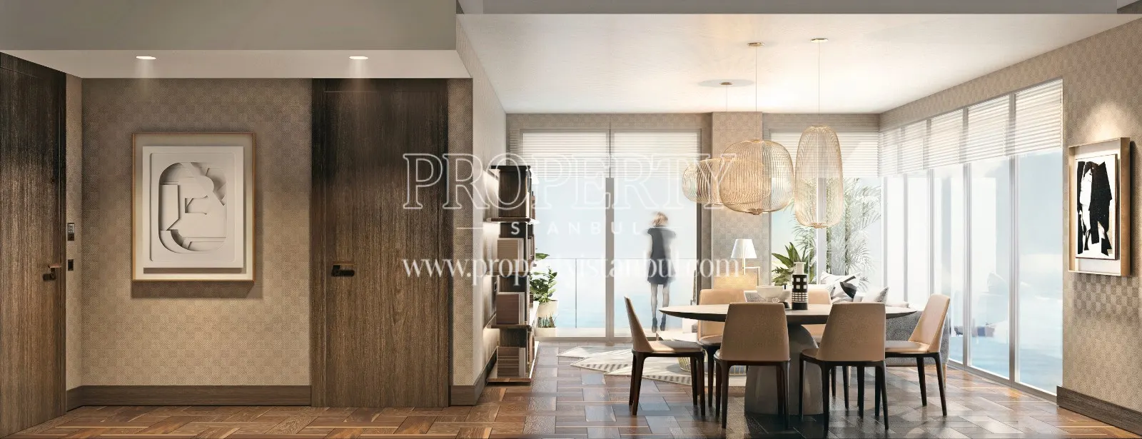 One of the apartments in Cer Istanbul