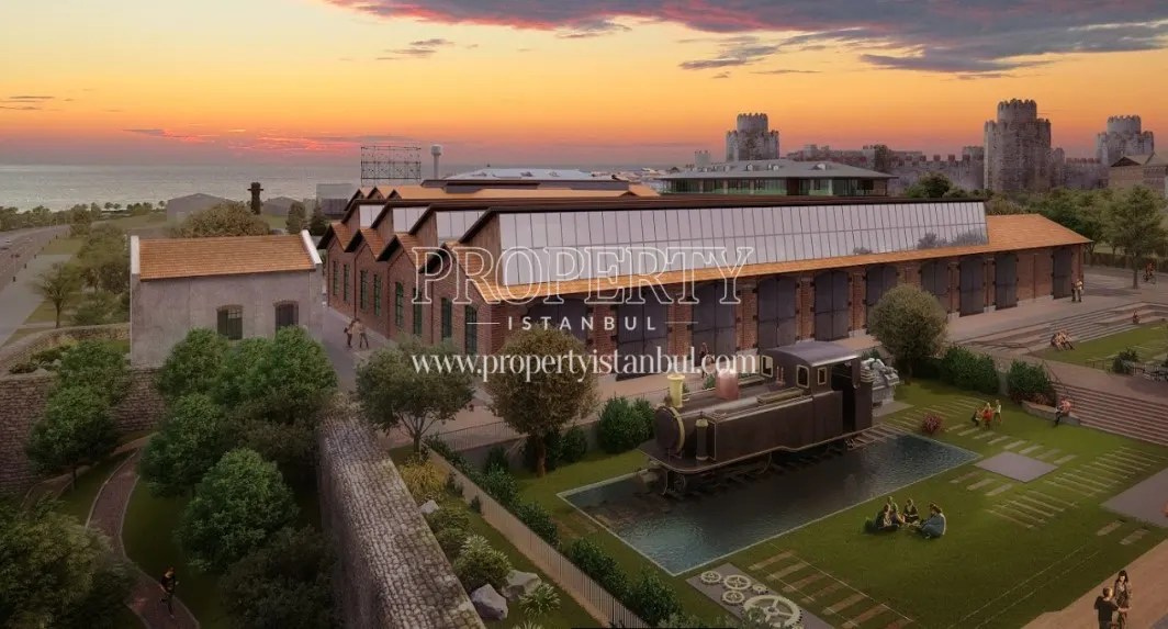 Historical factory in the Cer Istanbul compound