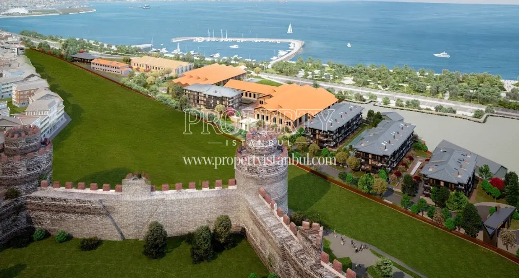 Cer Istanbul compound near the historical castle walls