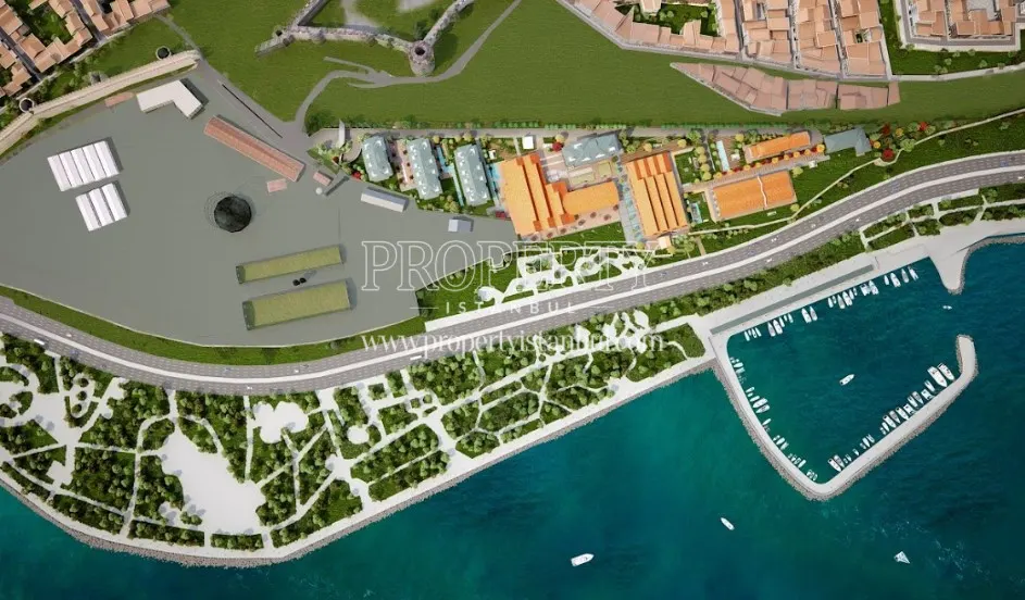 The panoramic view of the Cer Istanbul project