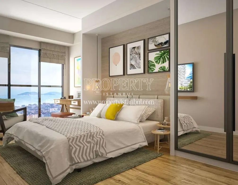 One of the master bedrooms in AND Frekans