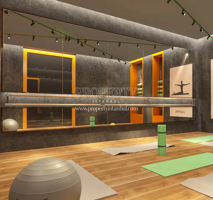 Yoga hall in AND Frekans