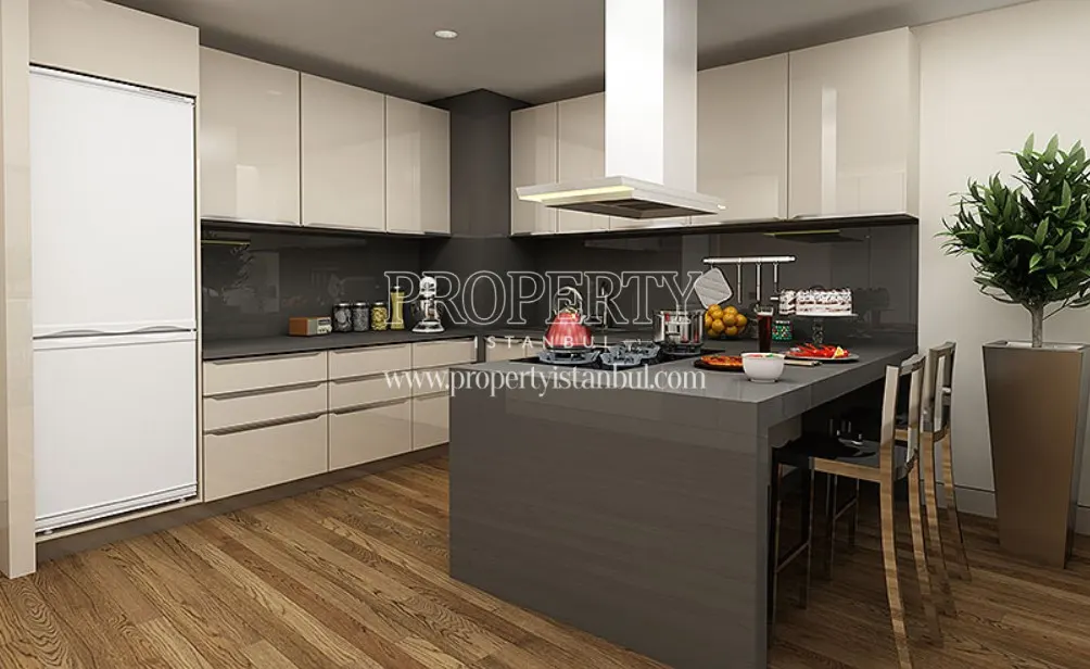 One of the kitchens in Prime Istanbul