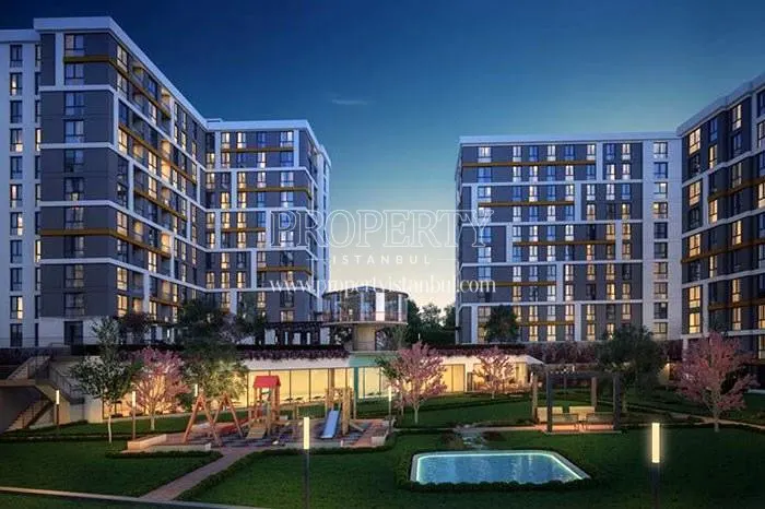 Sapphire Hill Kurtkoy at night