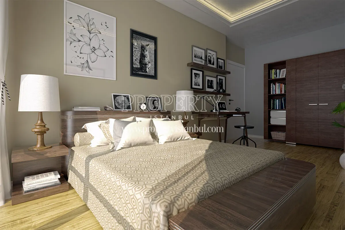One of the master bedrooms in Prestige 24