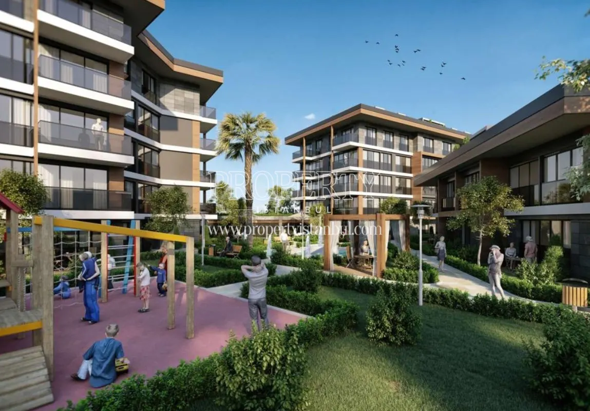 The landscape areas of the MiaPort Concept project