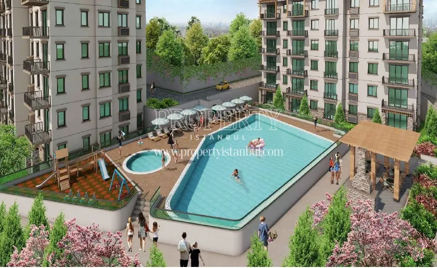 Outdoor swimming pool in Boutique Panorama