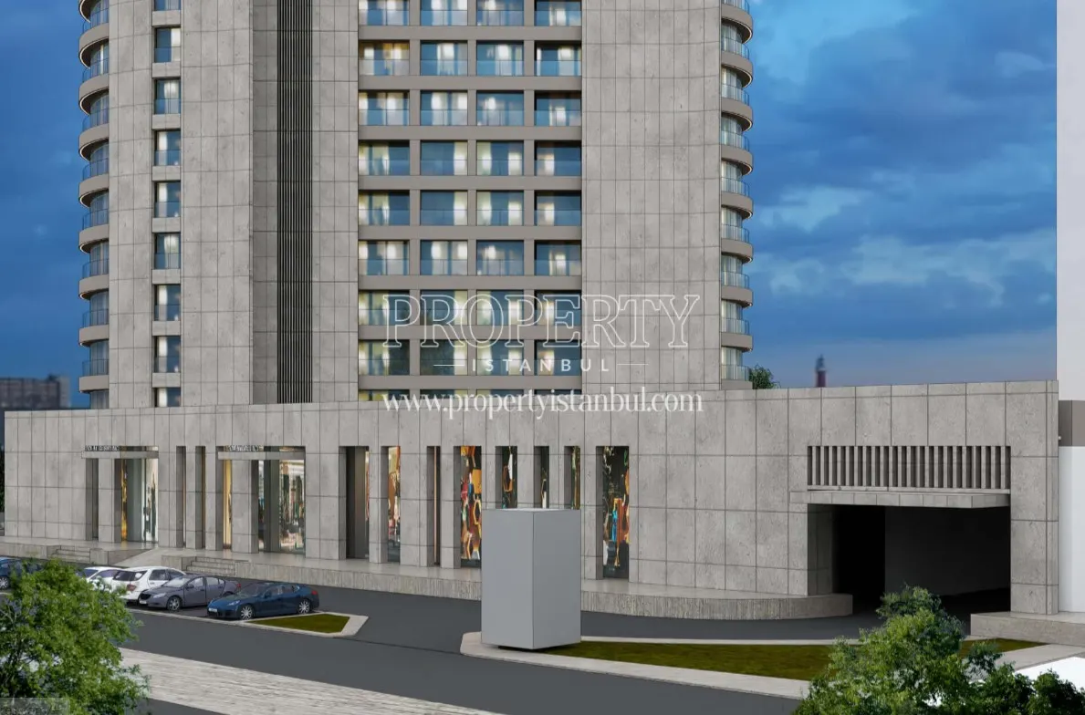 The shops under Polat Tower Basin Ekspres