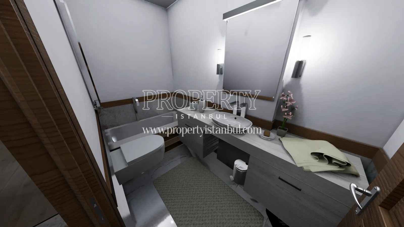 Small bathroom in Vadiland Towers