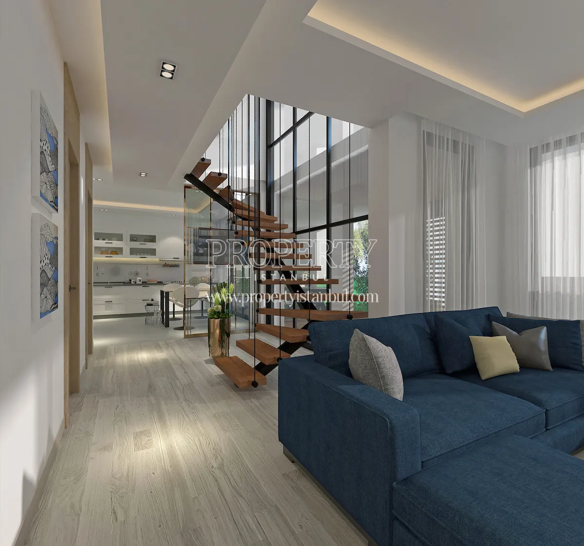 Luxury duplex apartment in Tarabya Vadi Konaklari