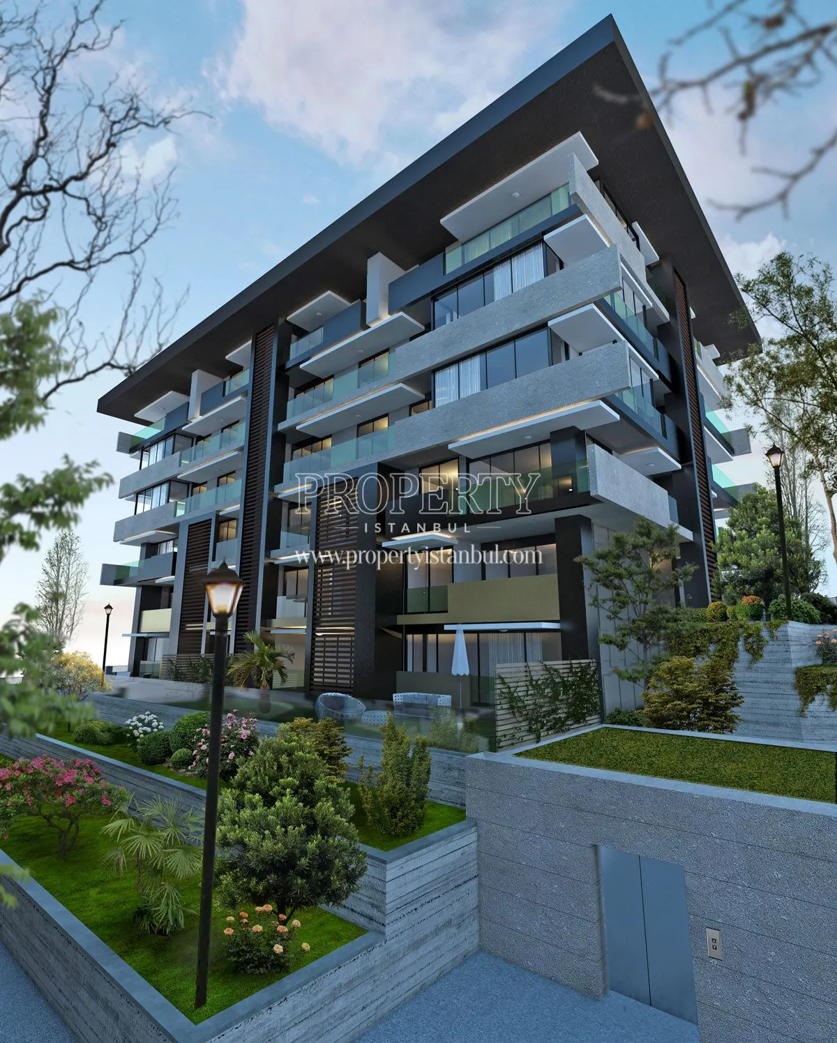 One of the buildings in Tarabya Vadi Konaklari