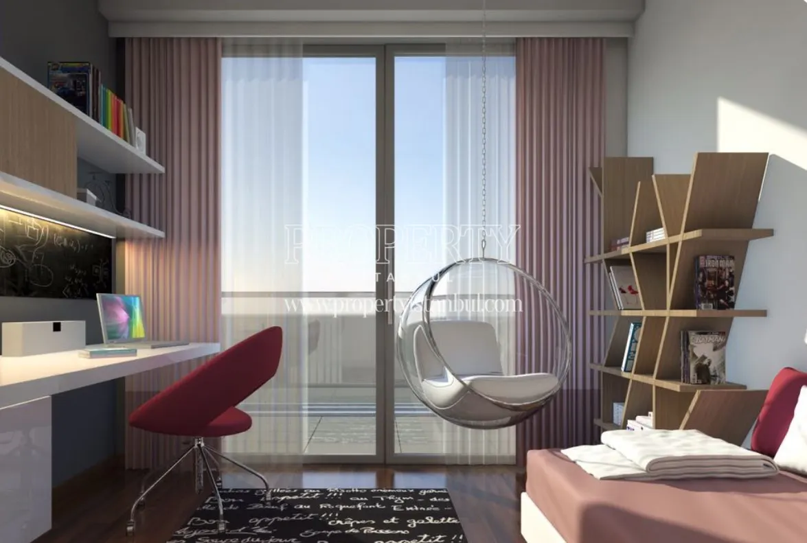 One of the bedrooms in Forev Modern Eyup