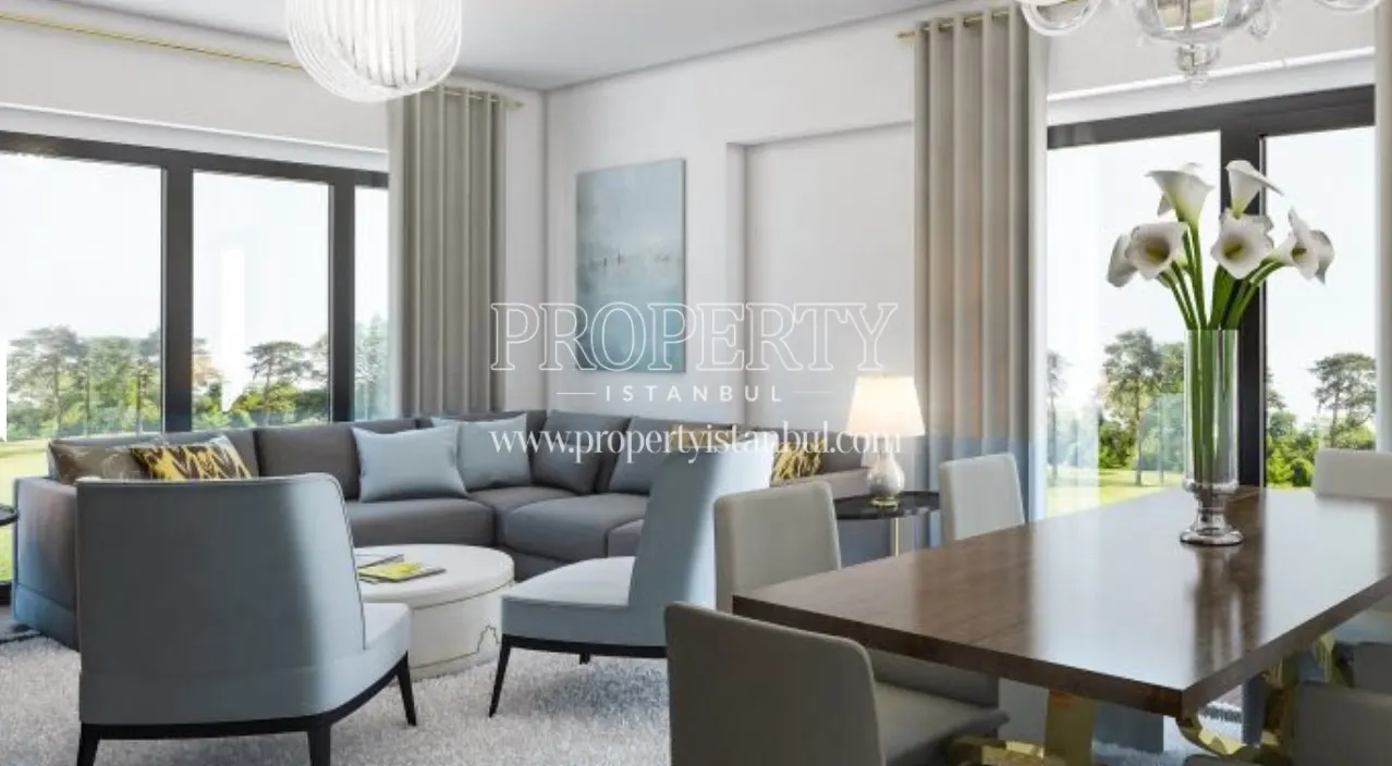 One of the living rooms in Forev Modern Eyup