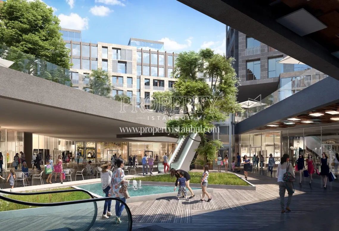 Shopping center in the G Hub project
