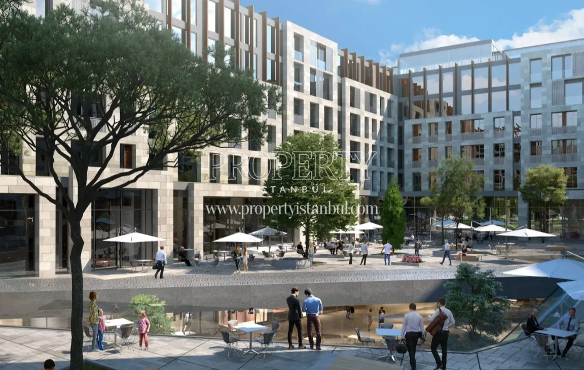 Cafes and restaurants in the G Hub complex