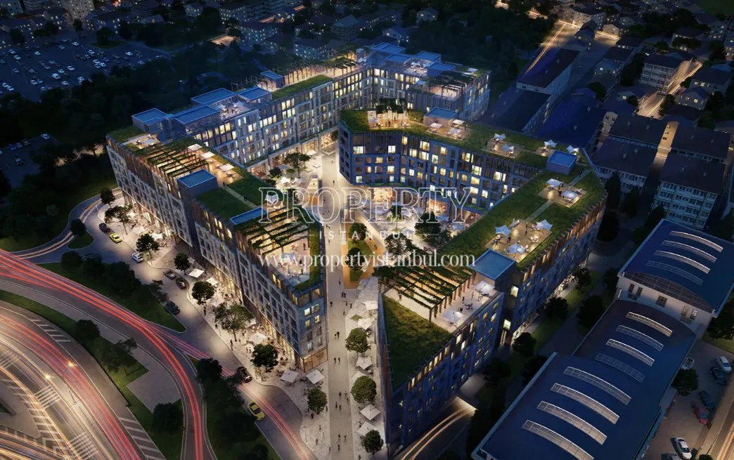 G Hub project at night