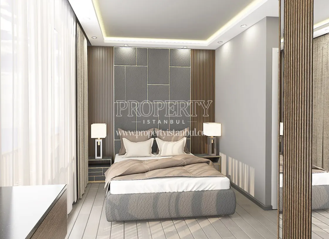 Well-designed master bedroom in Plusera City