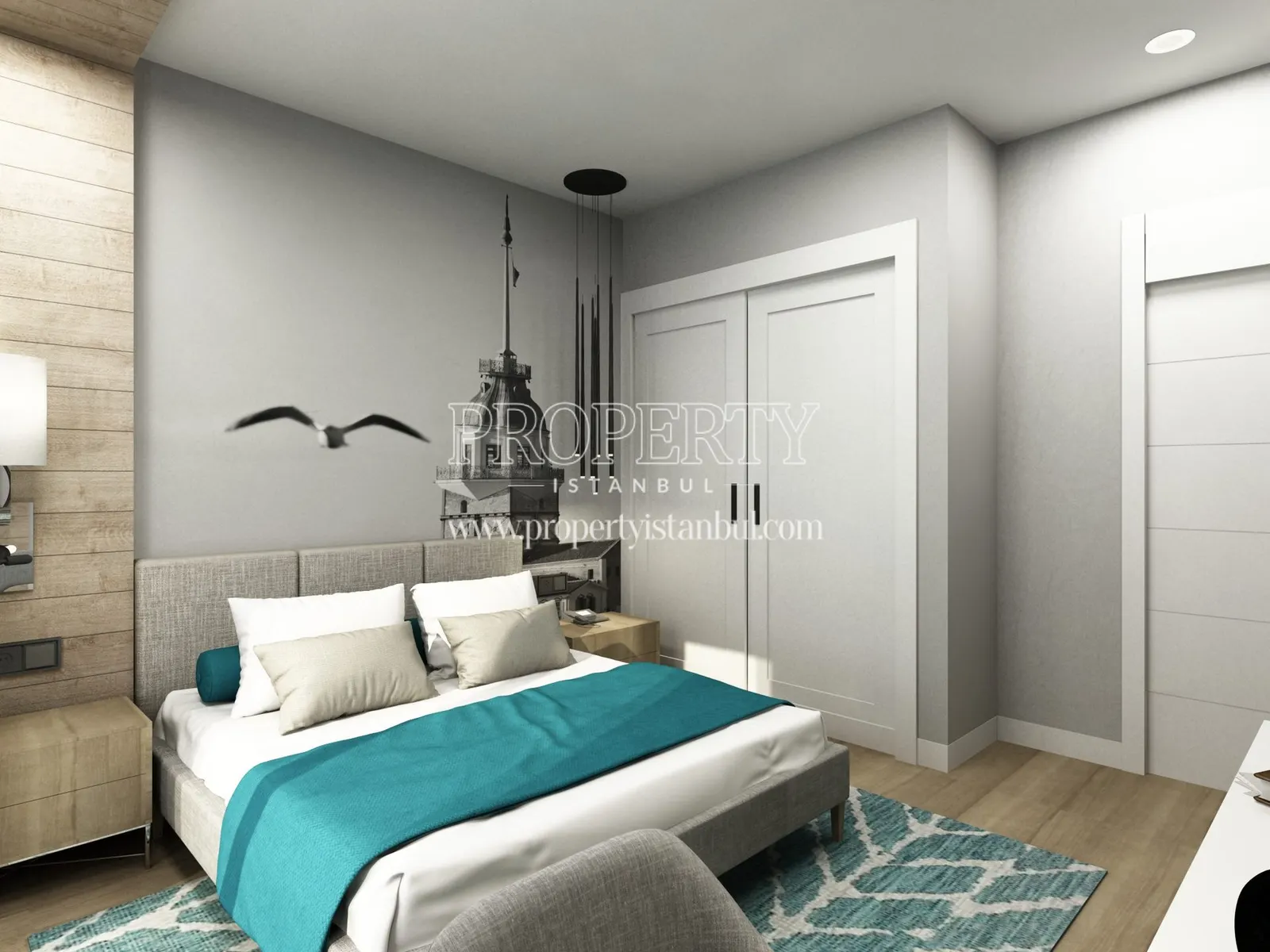 One of the master bedrooms in Wyndham Days Hotel