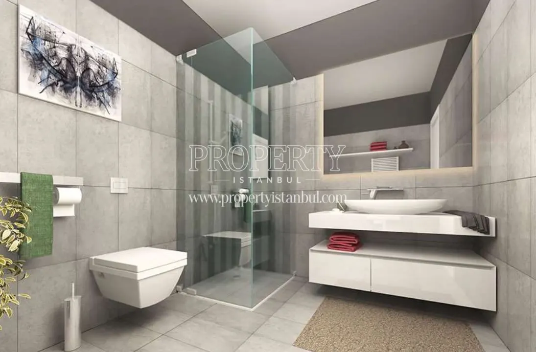 One of the bathrooms in Maanaa 47
