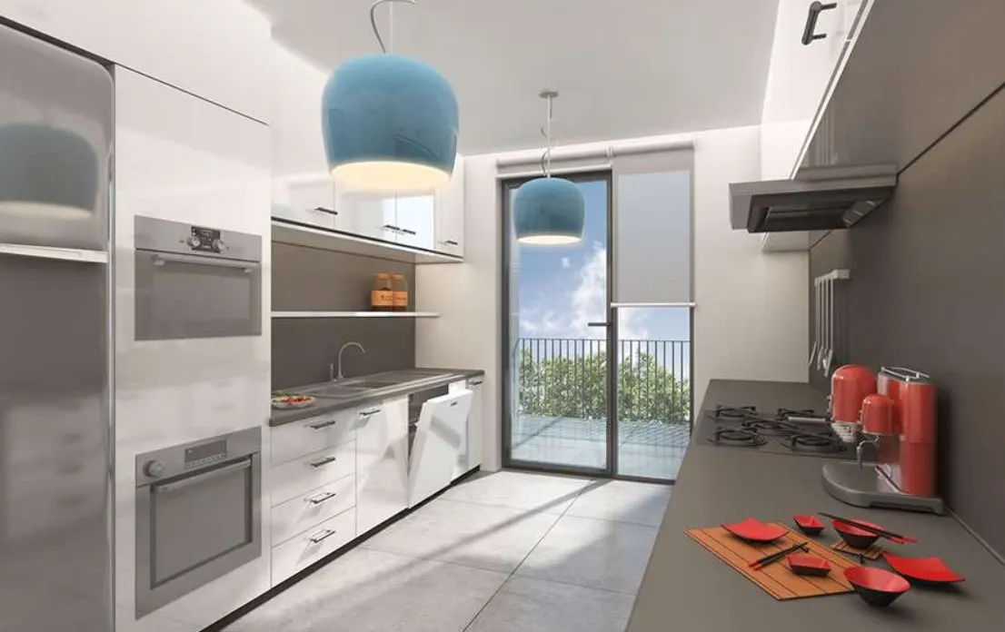 Spacious kitchen in Maanaa 47