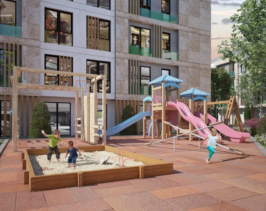 Playground for children in Gulmahal Mimaroba Project