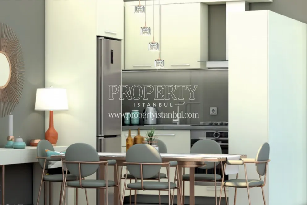 Kitchen in the Merkez Kemerburgaz project