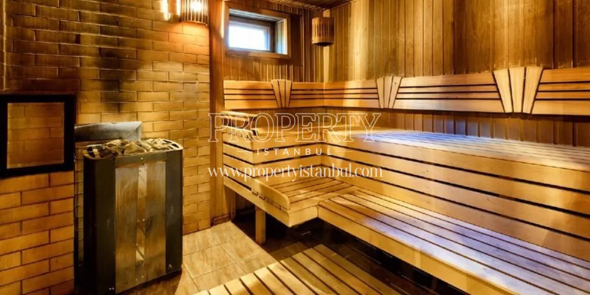 Sauna in the Mavera Villa Etap 2 project