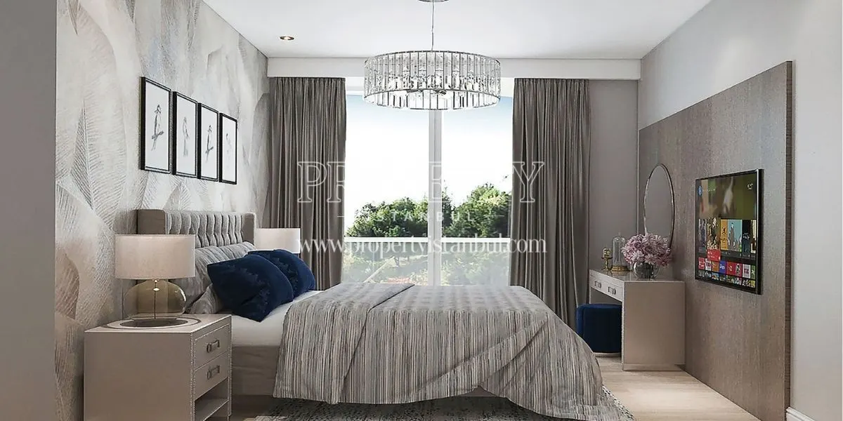 Bedroom at the Qadraj Gozdagi project