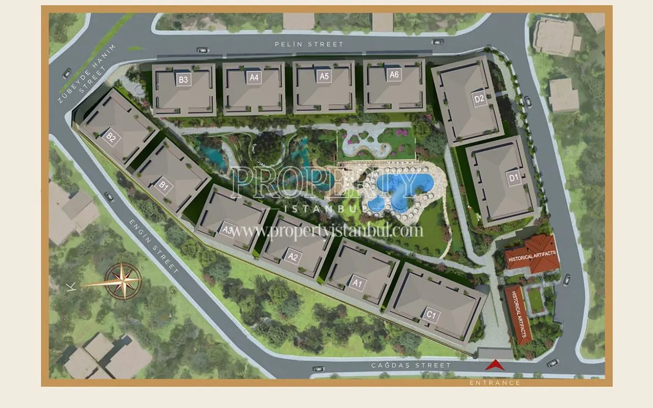 Nidapark Cengelkoy layout plan