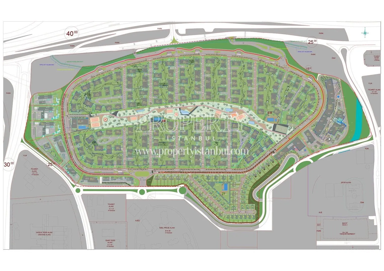 Tema Istanbul 2 Site Plan