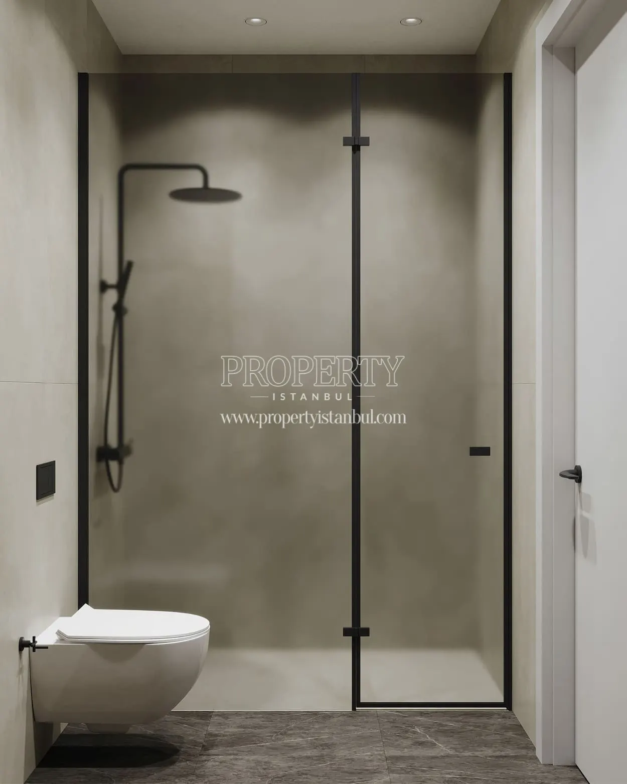 Bathroom of an apartment in Rams City Halic