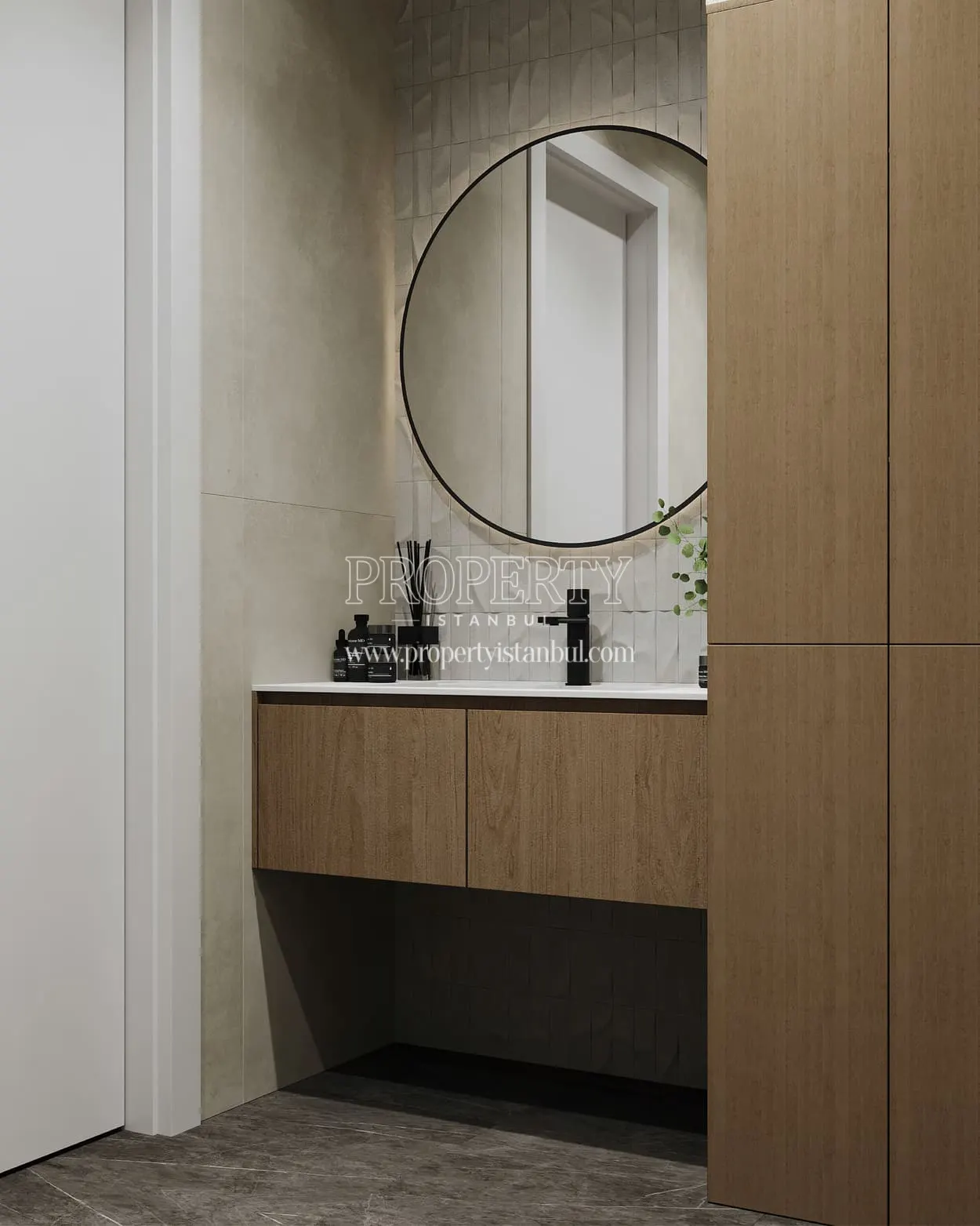Bathroom of an apartment in Rams City Halic