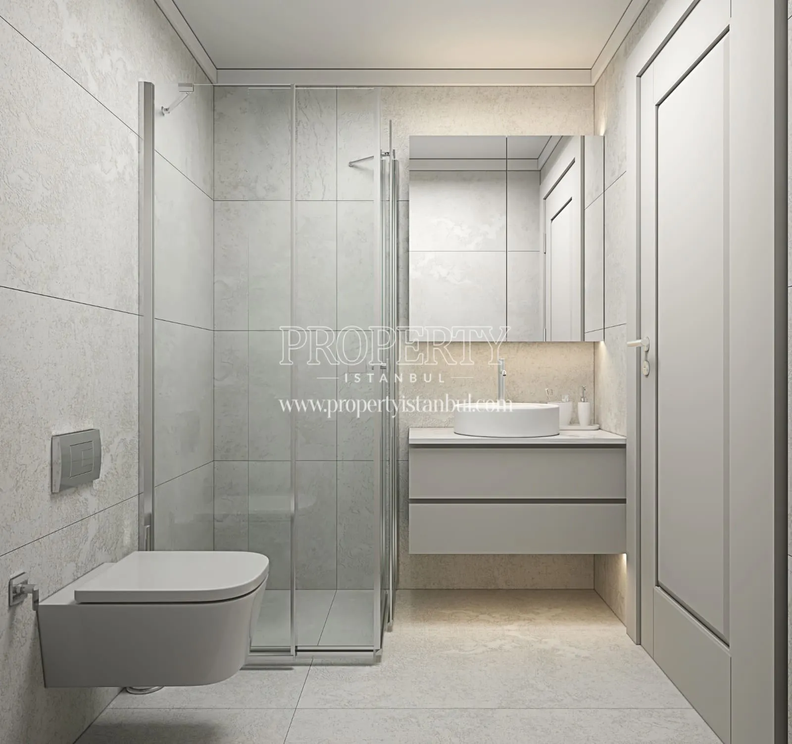 Bathroom of an apartment in Hilal Life