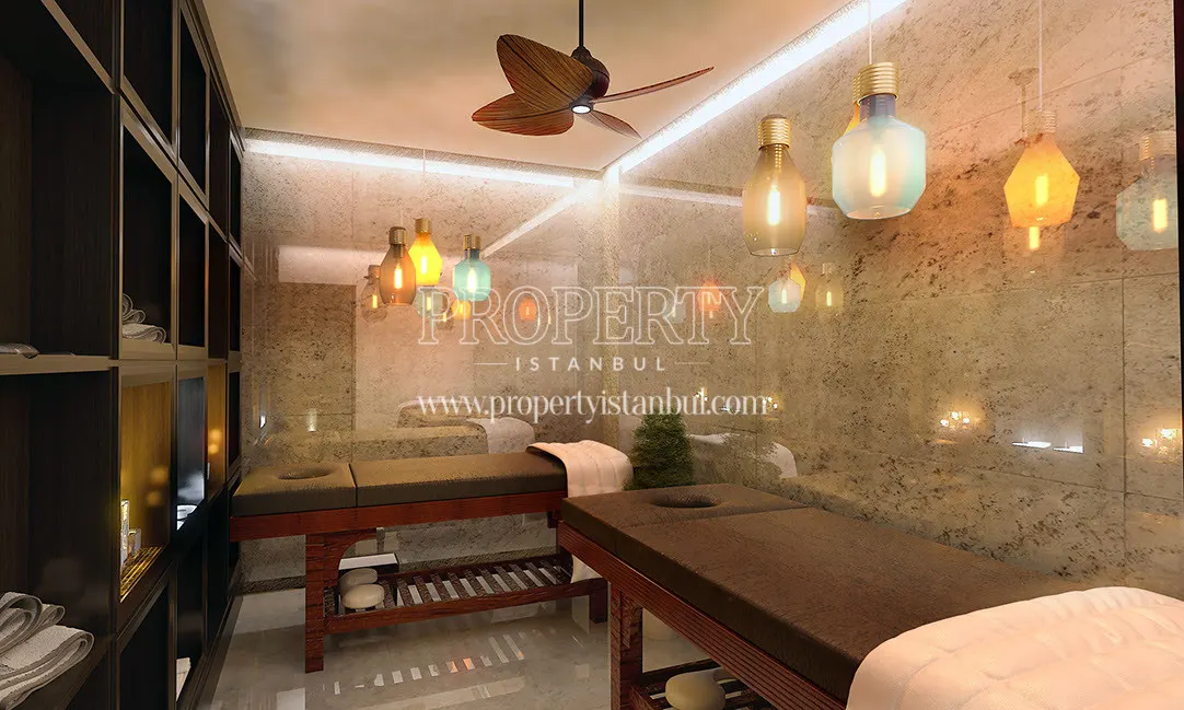 Massage room in Taksim Palas