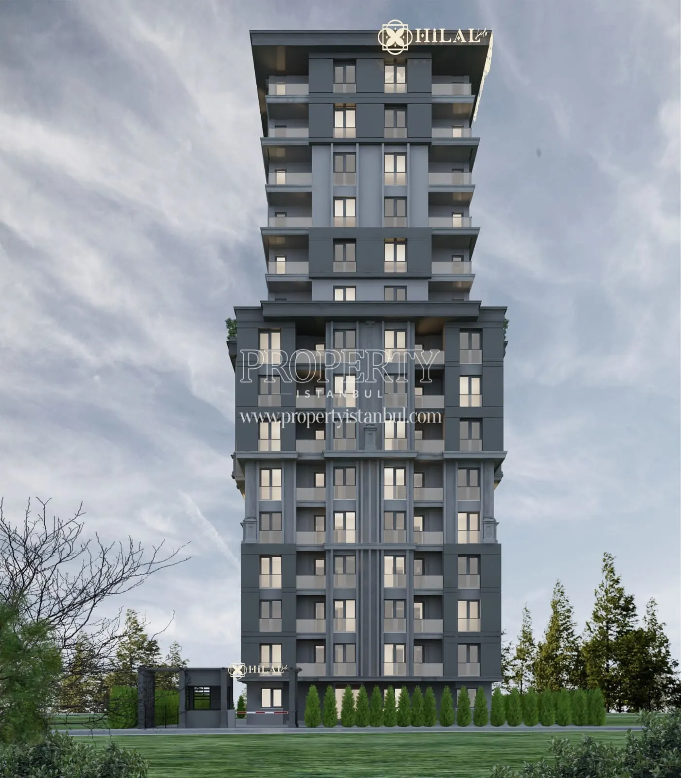 Exterior view of the Hilal Life project